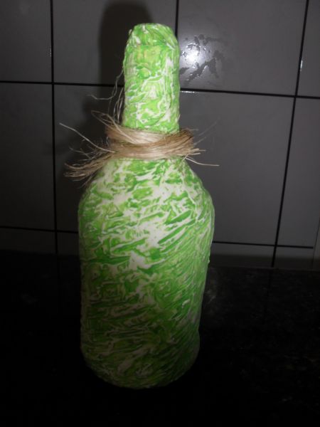 Garrafa decorada