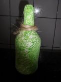 Garrafa decorada