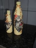 Garrafa decorada