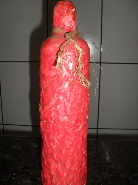 Garrafa decorada
