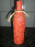 Garrafa decorada